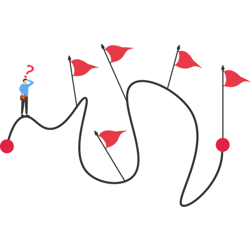 Red flags indicating Spanish translations may lack consistency, accuracy, or approval control before filing.