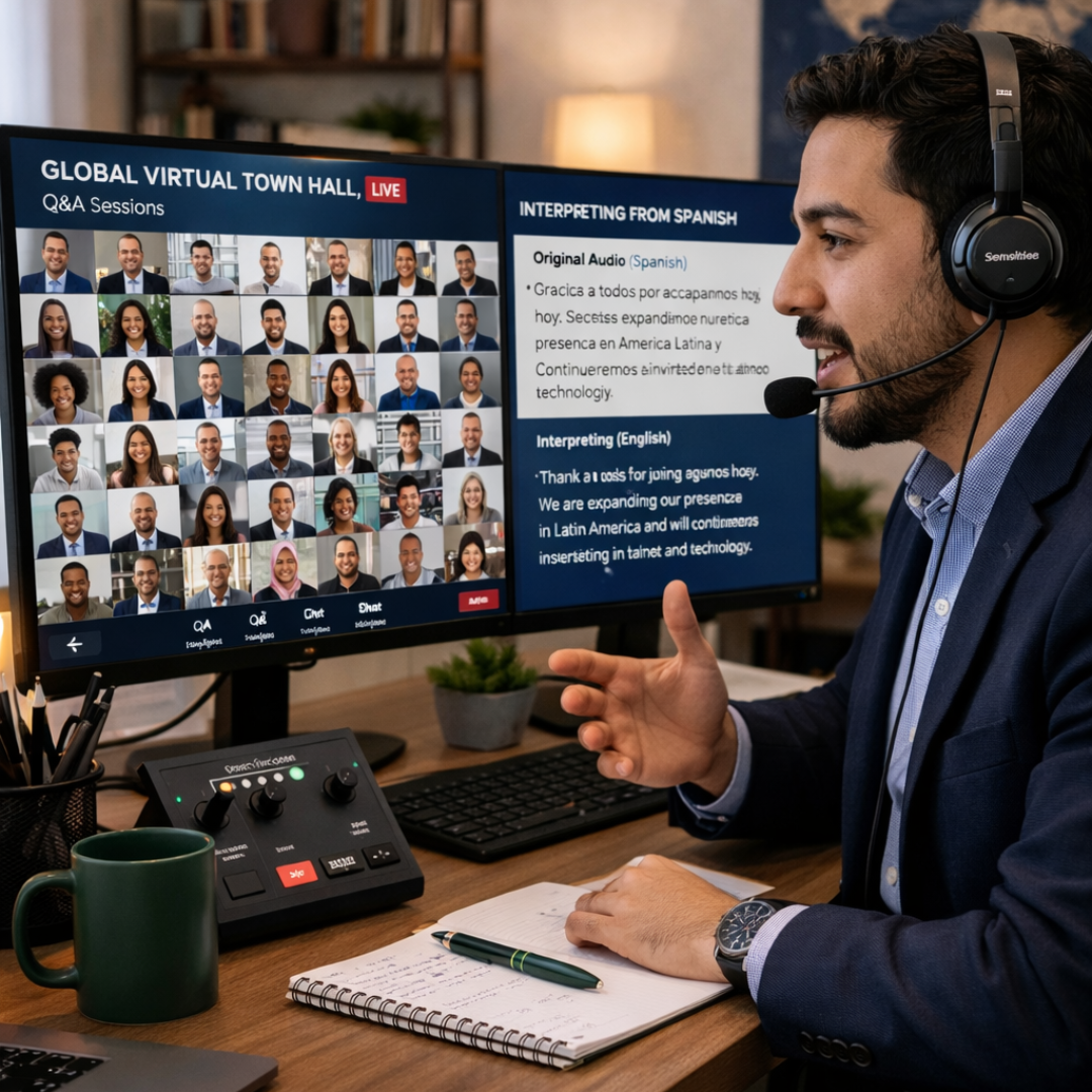 remote simultaneous interpreting